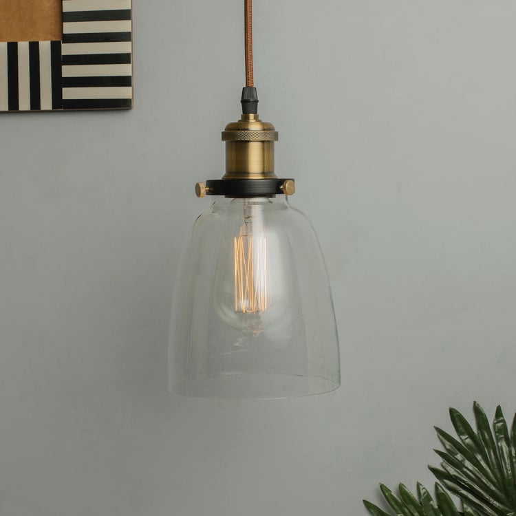 HOMESAKE Glass Ceiling Lamp