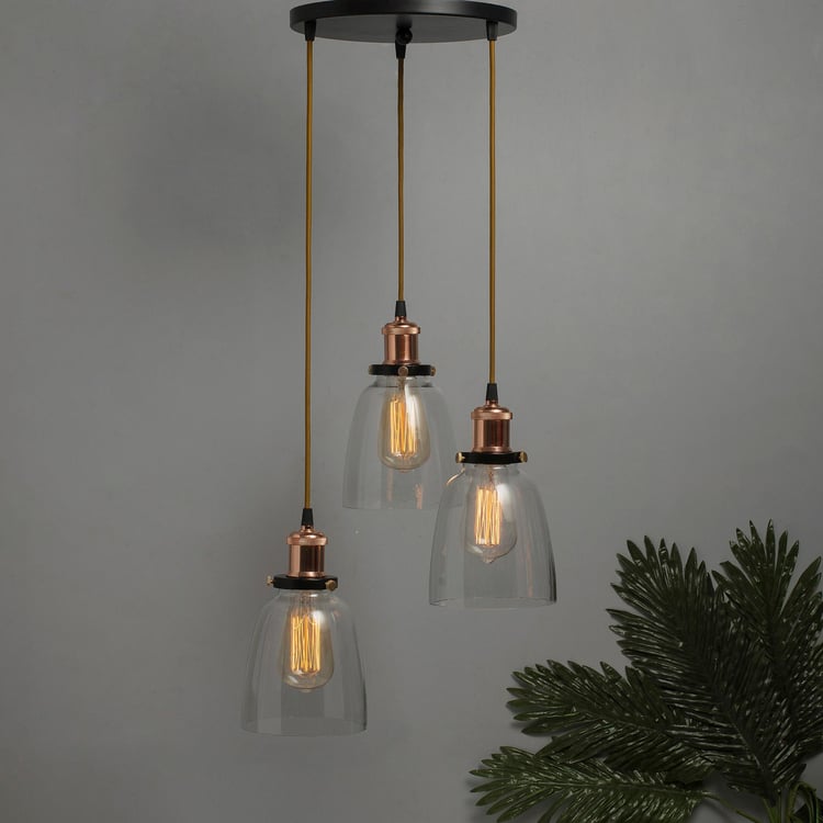 HOMESAKE Metal Cluster Ceiling Lamp