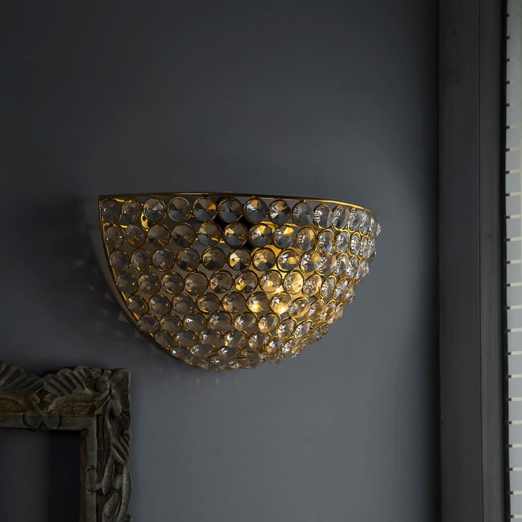 HOMESAKE Crystal Wall Lamp