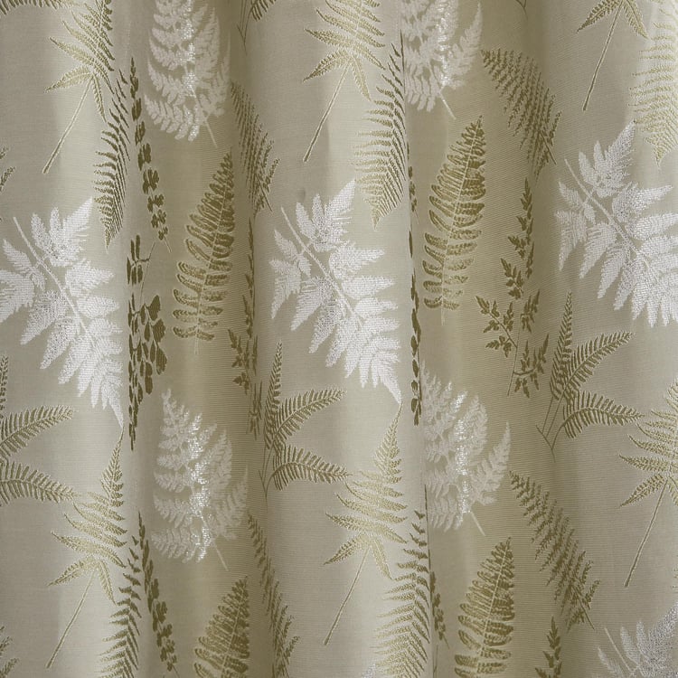 Sketch Set of 2 Jacquard Light Filtering Window Curtains