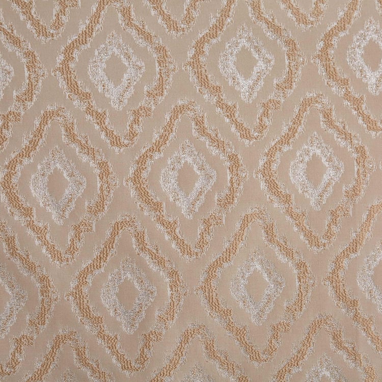 Sketch Hedgegrow Set of 2 Jacquard Light Filtering Door Curtains - 7ft