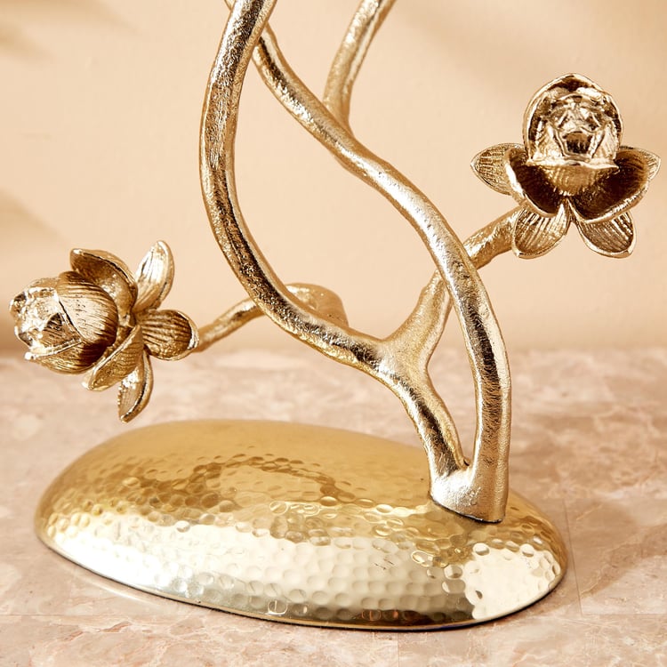 Eternity Vivere Metal Lotus Table Accent