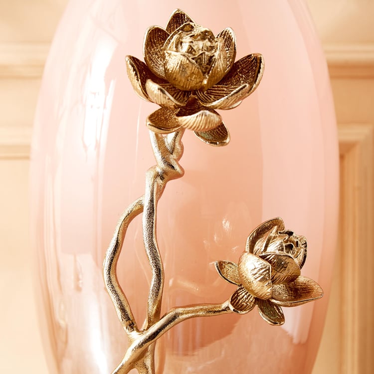 Eternity Vivere Glass Lotus Vase