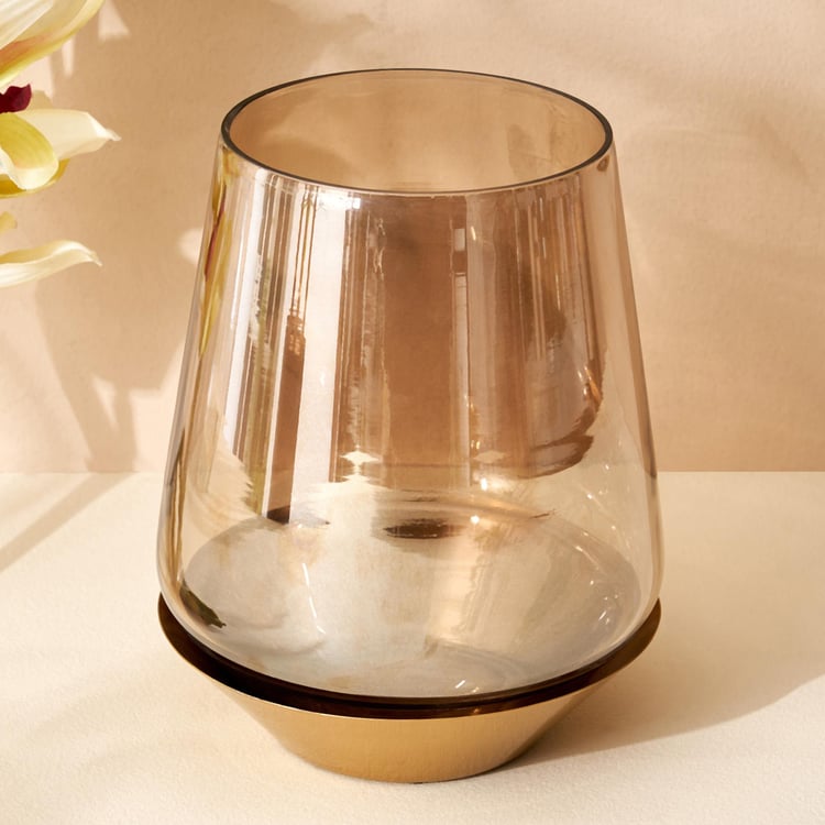 Leon Rims Glass Hurricane Candle Holder