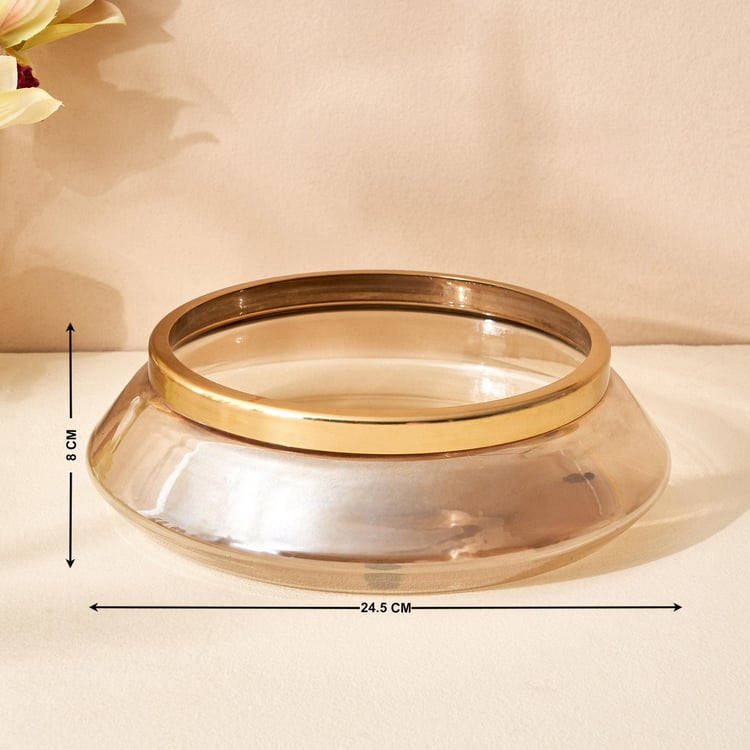 Leon Rims Glass Decorative Bowl