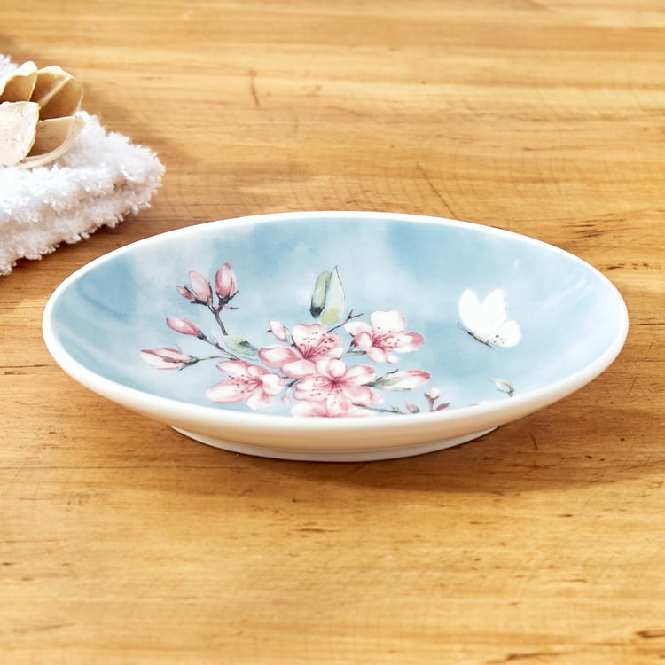 Nova Senorita Ceramic Printed Soap Dish