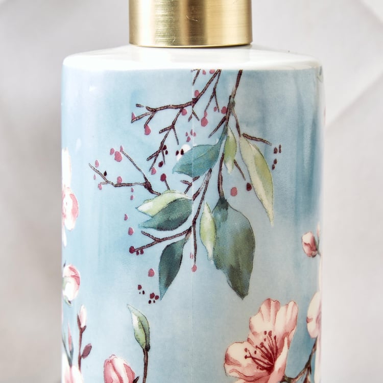 Nova Senorita Ceramic Printed Soap Dispenser - 350ml