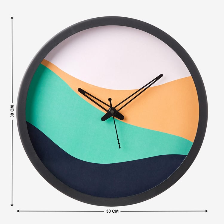 Corsica Pulse Wall Clock - 30cm