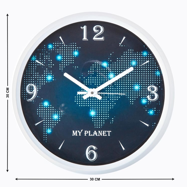 Corsica Pulse Wall Clock - 30cm