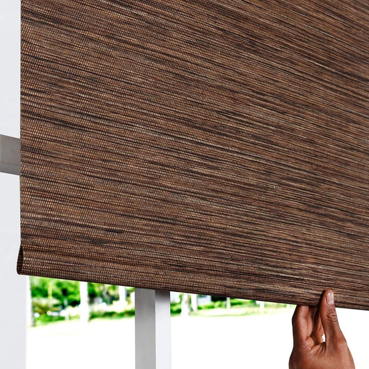 DECO WINDOW Brown Chic Light Filtering Roller Blind - 54x84
