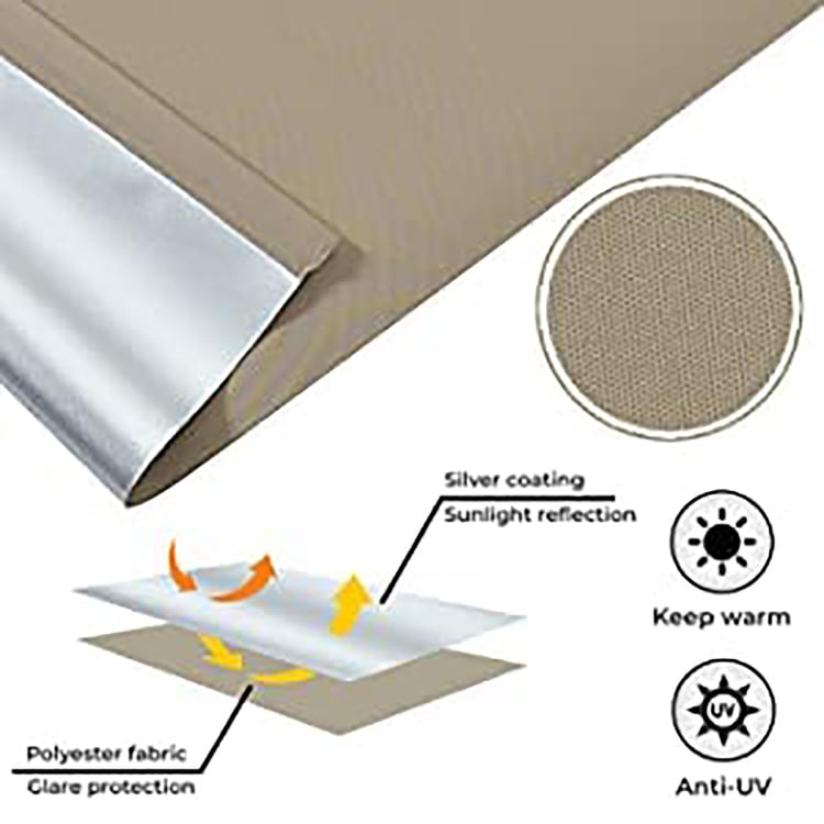 DECO WINDOW Blackout Roller Blind - 38x84