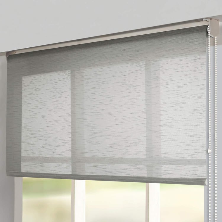DECO WINDOW Grey Sheer Roller Blind - 36x84