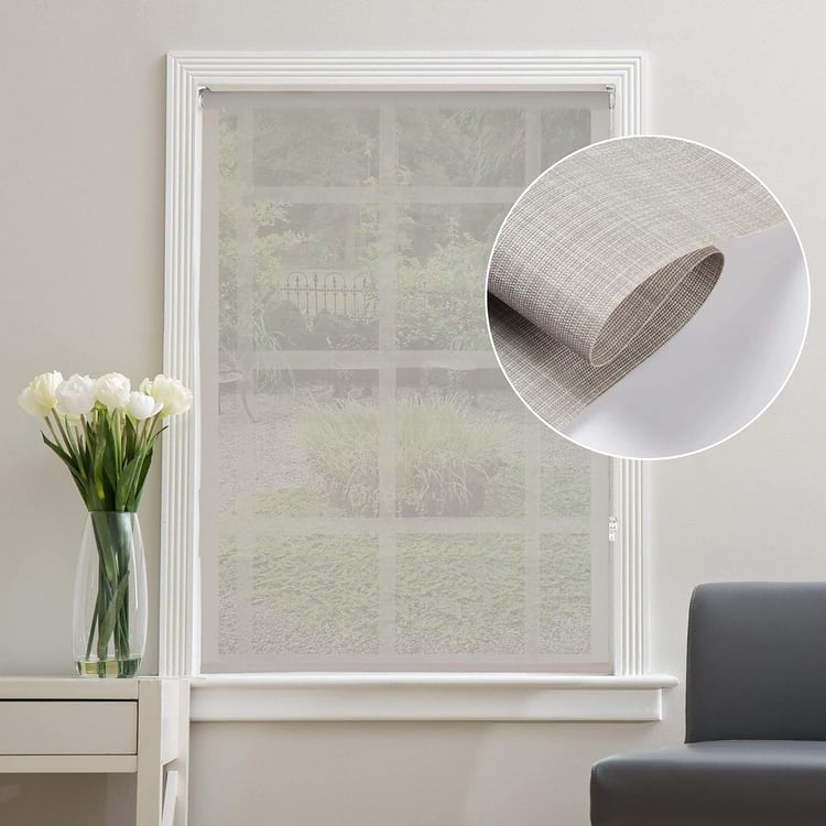 DECO WINDOW Sunscreen Roller Blind - 55x84