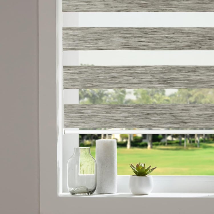 DECO WINDOW Brown Zebra Roller Blind - 60x84