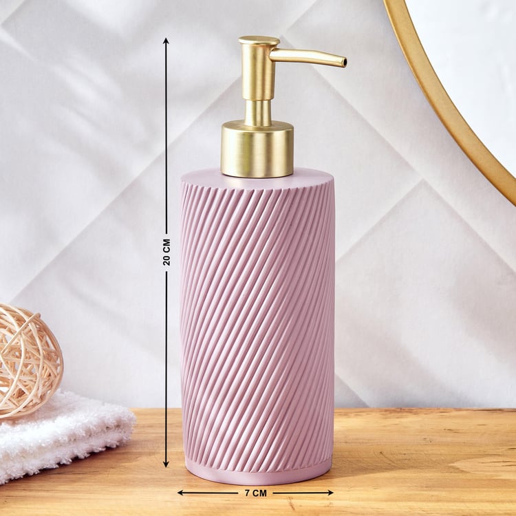 Colour Refresh Essence Polyresin Soap Dispenser - 355ml