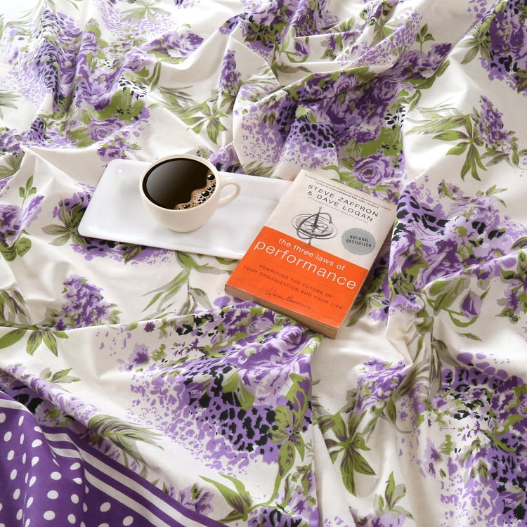 SWAYAM Whispering Lilacs 160TC Queen Bedsheet Set