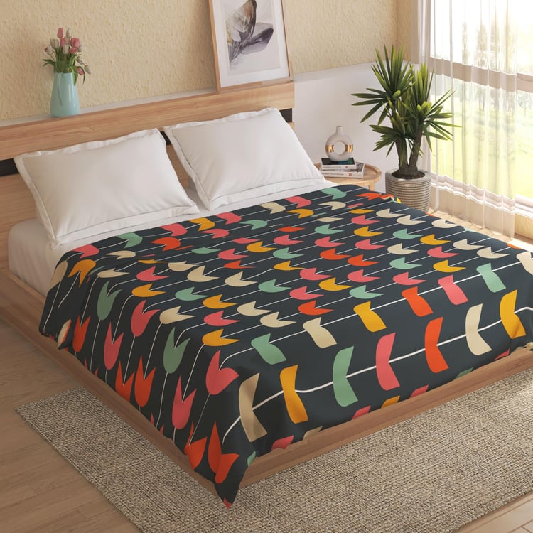 Corsica Elegant Microfibre Printed Double Dohar