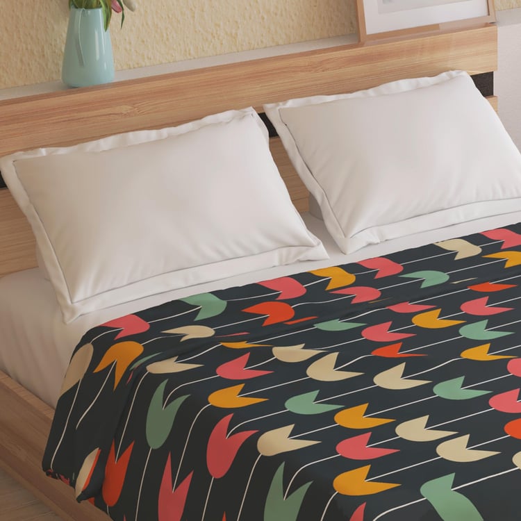 Corsica Elegant Microfibre Printed Double Dohar