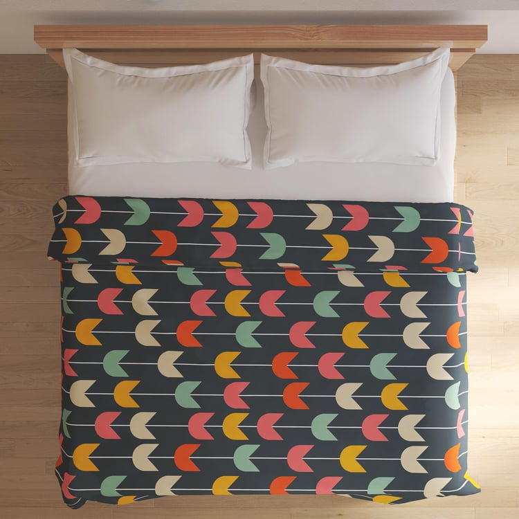 Corsica Elegant Microfibre Printed Double Dohar