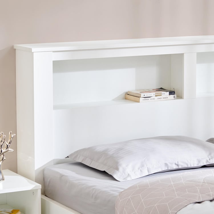 Helios Reynan Cannes King Bed - White