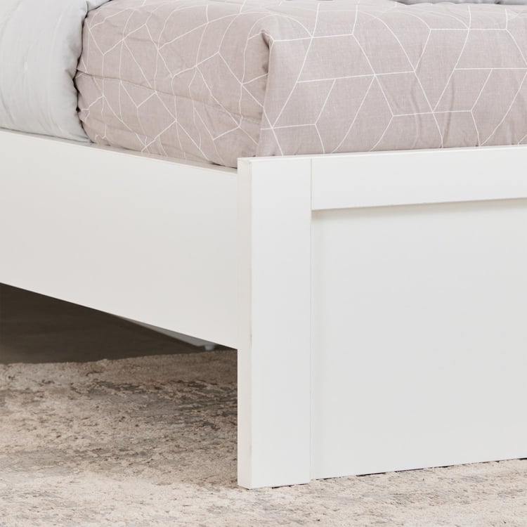 Helios Reynan Cannes King Bed - White