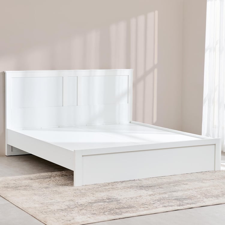 Helios Reynan Aster King Bed - White