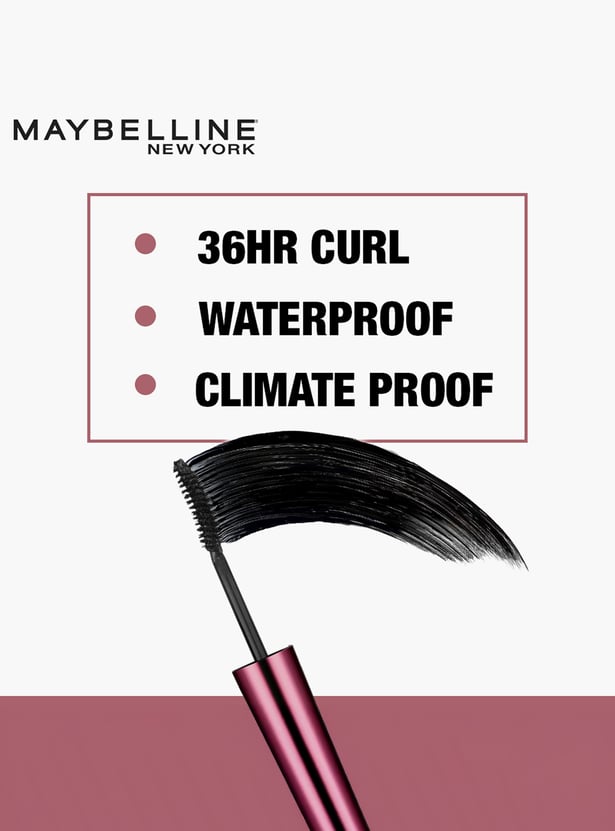 MAYBELLINE NEW YORK Hyper Curl Waterproof Mascara - Black - 9.2ml