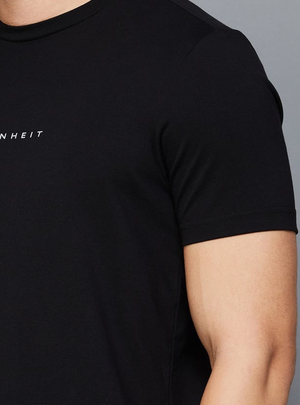 FAHRENHEIT Brand Print Slim Fit T-shirt - Pack of 3