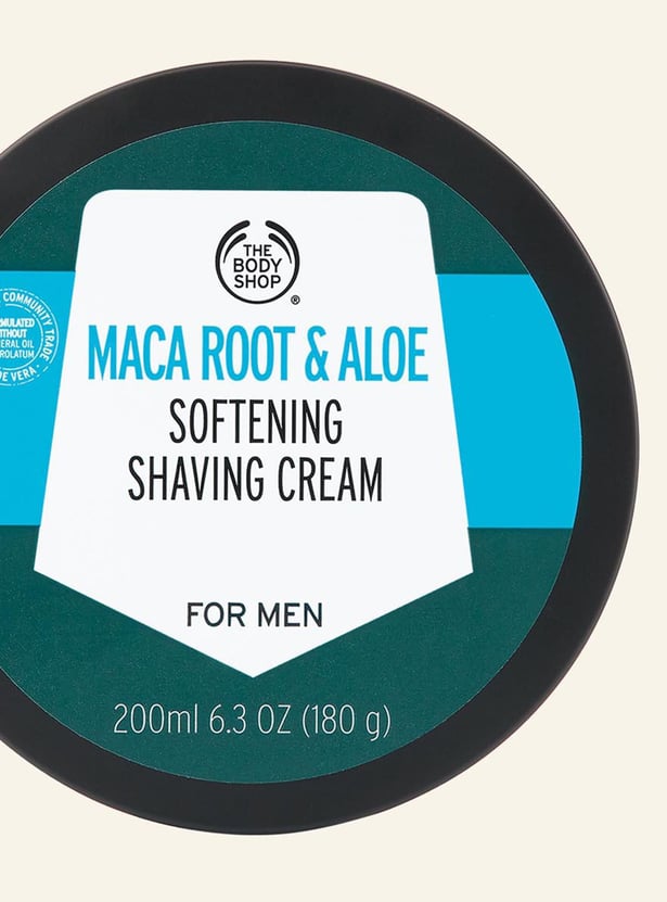 THE BODY SHOP Maca Root & Aloe Softening Shaving Cream - 200ml