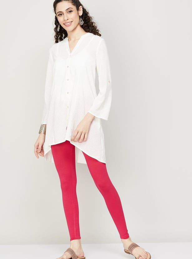 MELANGE Women Solid Leggings