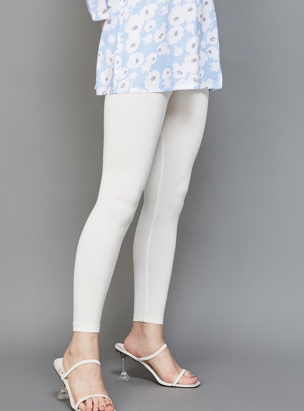 MELANGE Women Solid Leggings