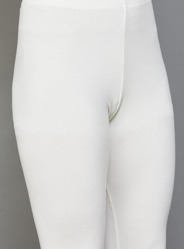 MELANGE Women Solid Leggings
