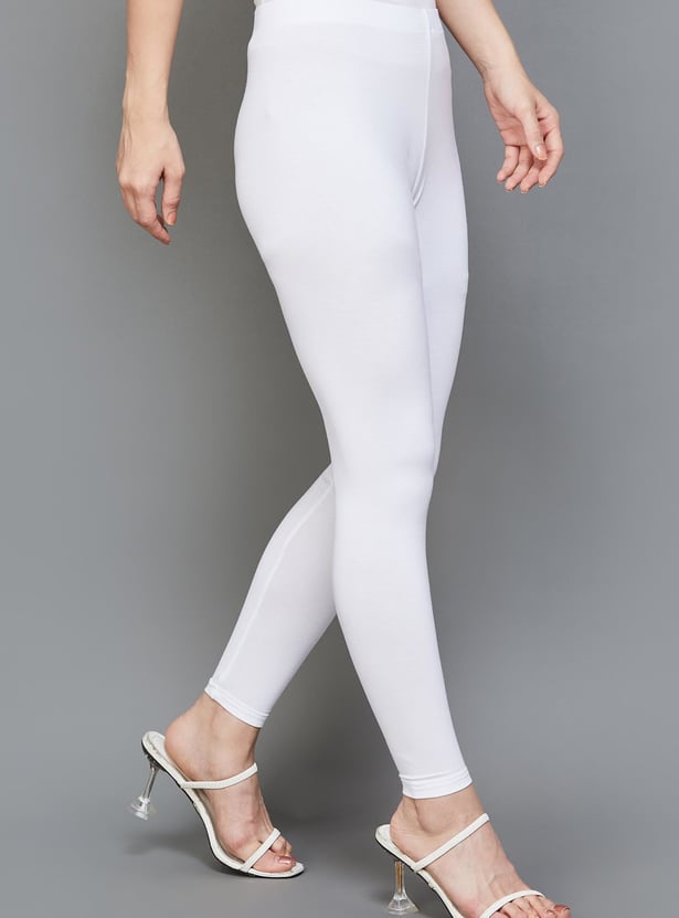 MELANGE Women Solid Leggings