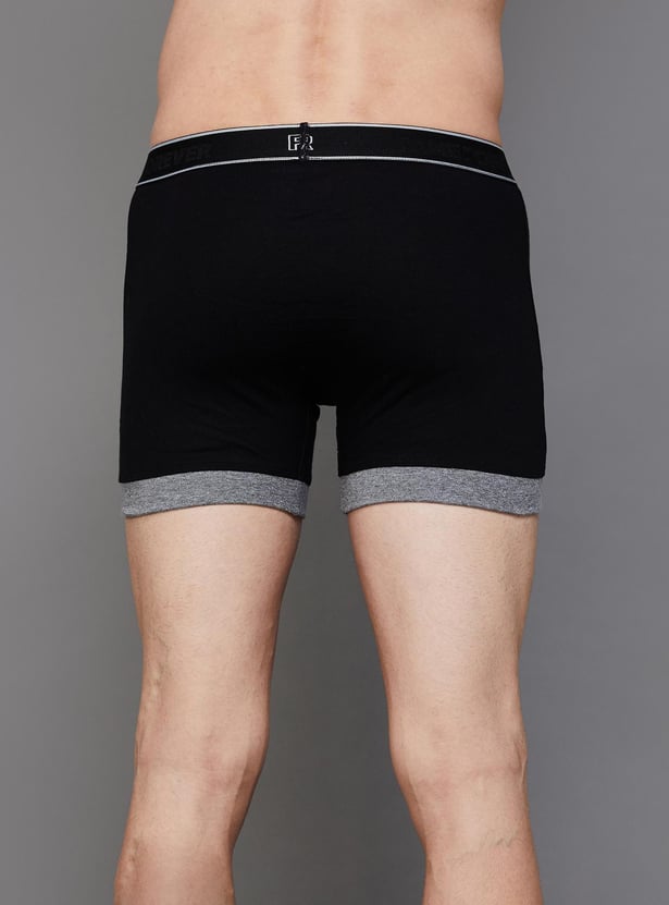 FAME FOREVER Solid Trunks - Pack of 2