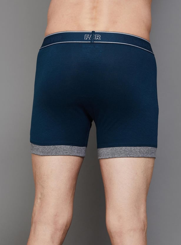 FAME FOREVER Solid Trunks - Pack of 2