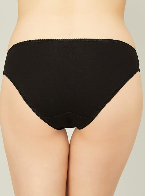 GINGER Women Solid Bikini Panties - Pack of 3