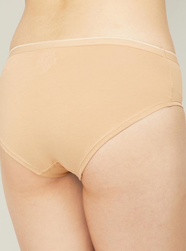 GINGER Solid Hipster Panties - Pack of 3