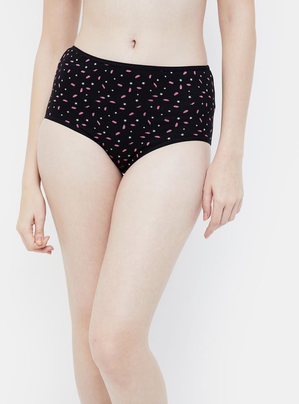 GINGER Printed Hipster Panties - Pack of 3