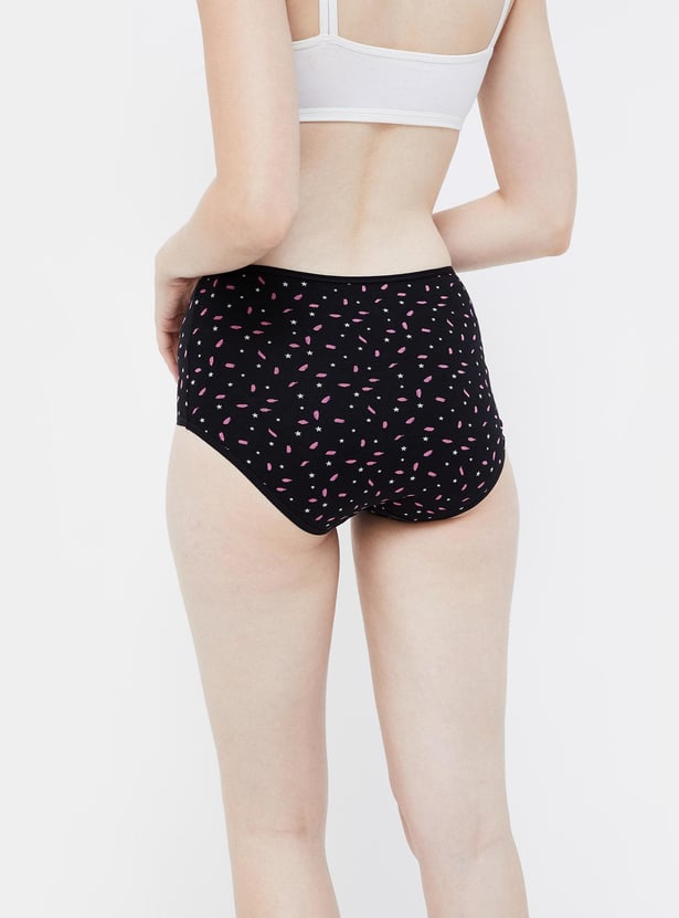 GINGER Printed Hipster Panties - Pack of 3