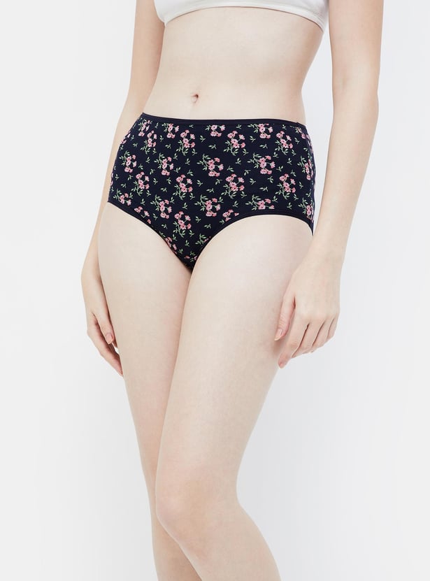 GINGER Printed Hipster Panties - Pack of 3
