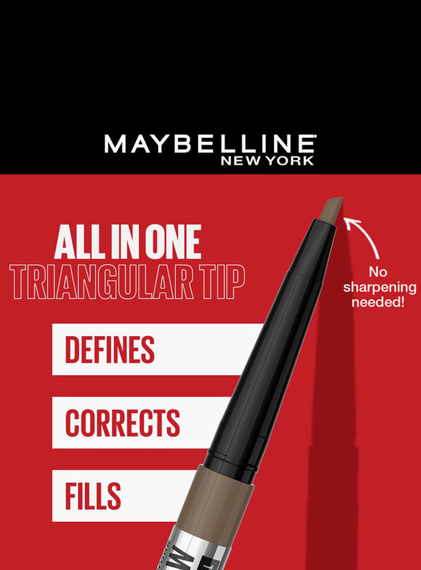 MAYBELLINE NEW YORK Tattoo Brow Pencil - Grey Brown - 0.25g