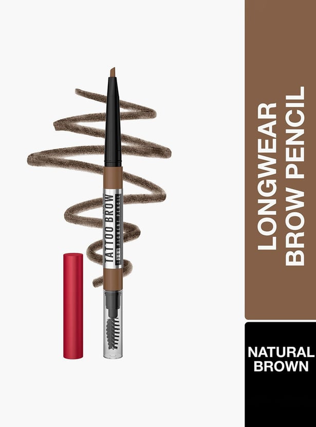 MAYBELLINE NEW YORK Tattoo Brow Pencil - Natural Brown - 0.25g