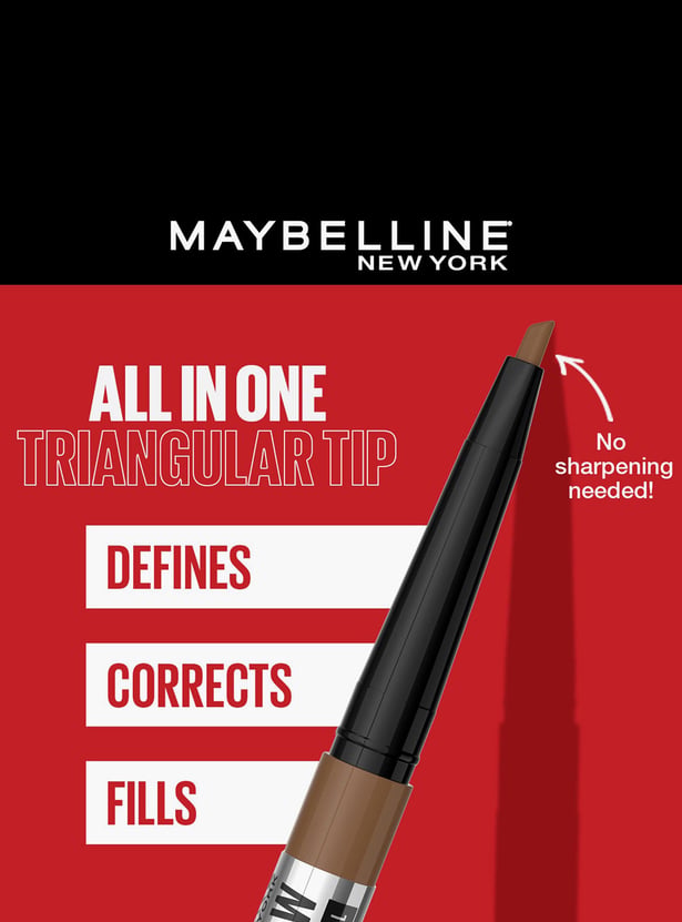 MAYBELLINE NEW YORK Tattoo Brow Pencil - Natural Brown - 0.25g