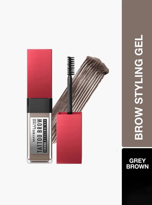 MAYBELLINE NEW YORK Tattoo Brow Styling Brow Gel - Grey Brown - 6ml