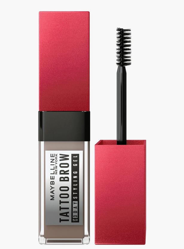 MAYBELLINE NEW YORK Tattoo Brow Styling Brow Gel - Grey Brown - 6ml