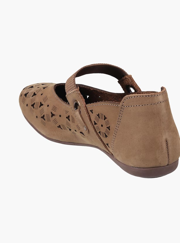 CATWALK Women Perforated Mary Janes