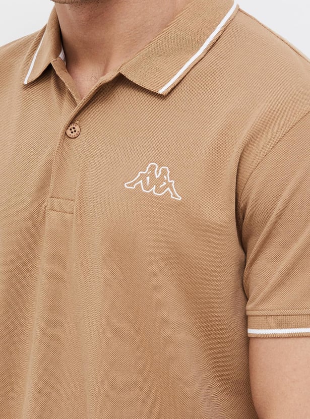 KAPPA Solid Sports Polo T-shirt