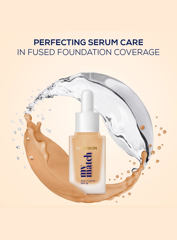 CHAMBOR My Match Skin Fusion SPF 15 Liquid Foundation - 202 Neutral Cool - 20ml