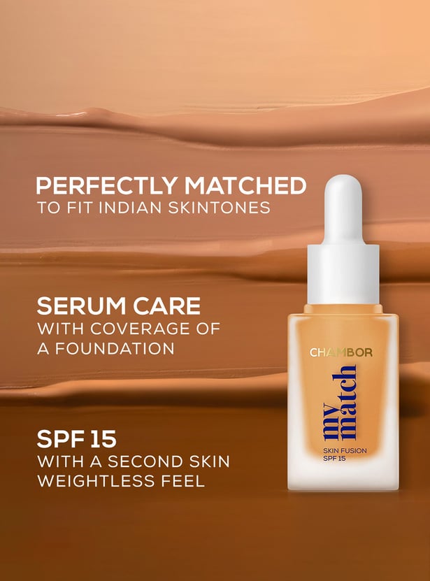CHAMBOR My Match Skin Fusion SPF 15 Liquid Foundation - 202 Neutral Cool - 20ml
