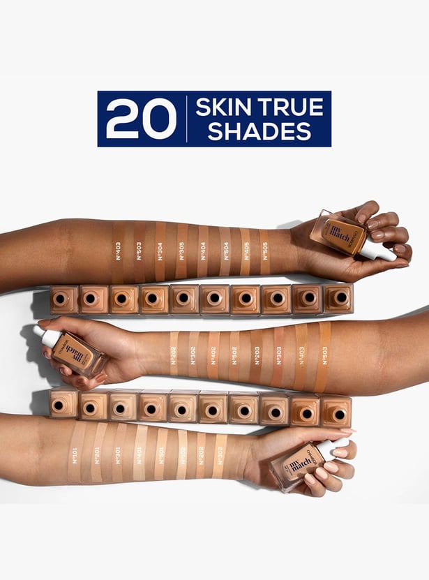 CHAMBOR My Match Skin Fusion Liquid Foundation- Neutral Warm -403 - 20ml